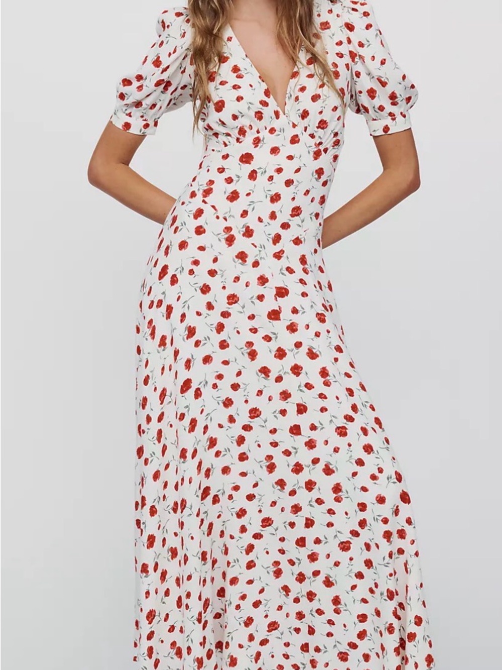 NWT! Reformation Naira Midi Dress